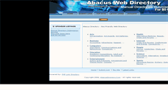 Desktop Screenshot of abacusdirectory.com